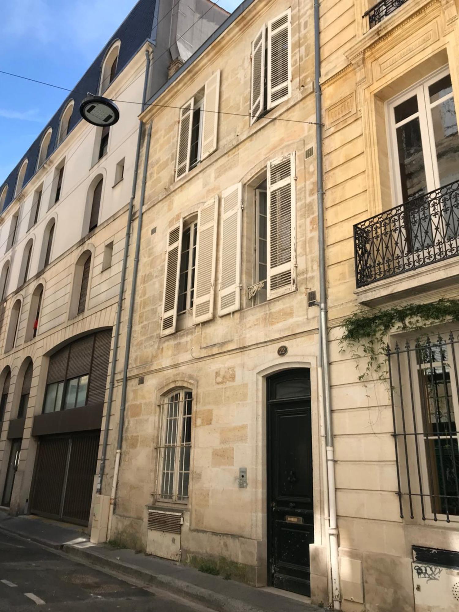 Studio De 30 M2 Dans Le Triangle D'Or De Bordeaux Bordéus Exterior foto